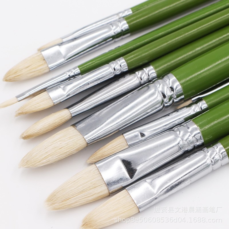 Fuente de la fábrica Xie Detang 515 lengua pato cepillo cerdas solo traje acrílico tiza agua acuarela aceite