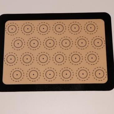 Estera de silicona para hornear combinación traje estera de silicona para hornear resistente a la temperatura macaron estera para hornear estera del horno estera para hornear transfronteriza