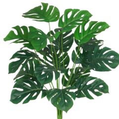 北欧シミュレーション緑植大18頭亀背葉家庭装飾亀背竹偽植物鉢植えシミュレーション緑葉