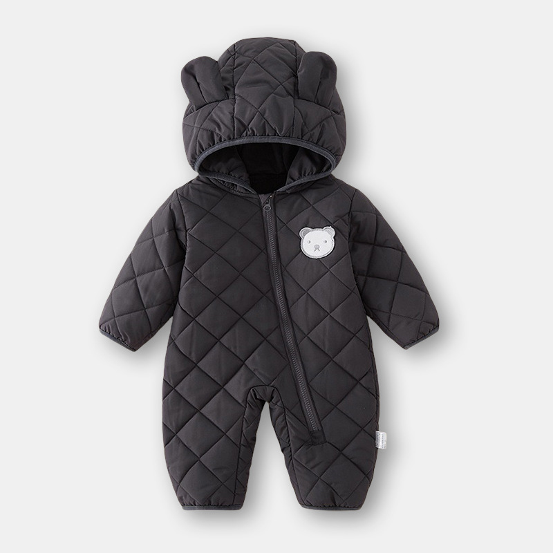 Categoría A ropa de invierno para bebés para hombres y mujeres, monos acolchados, ropa de algodón, ropa para gatear para recién nacidos, ropa de algodón cálida para salir
