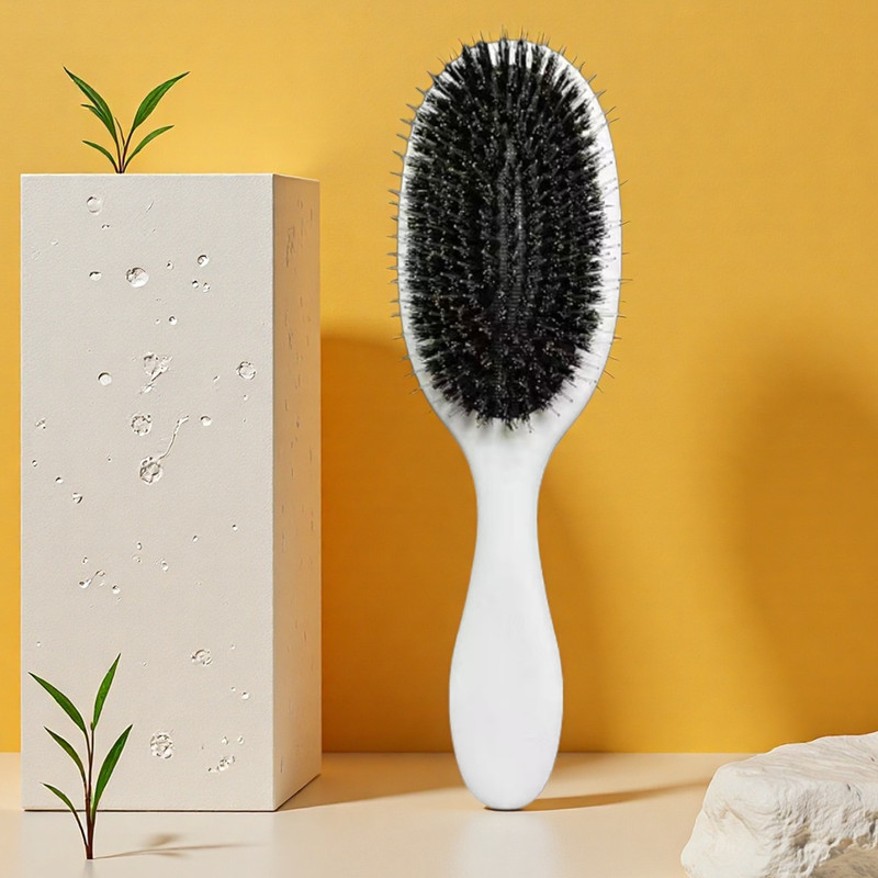 Pein de cabello de cerdas de cerdo dientes de nylon airbag para damas pein de cabello suelto pein de cabello limpio pein de cabello de aire pein de cabello