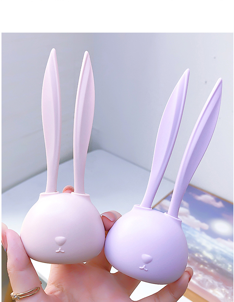 New Colorful Fenling Cute Rabbit Eyebrow Shaving Knife, Safety Macro Eyebrow shaving knife 2-piece set, beginner's eyebrow shaving knife wholesale undefined