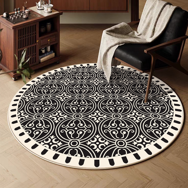 Alfombra de cachemira retro transfronteriza sala de estar sofá mantas de mesa de té mantas domésticas resistentes a la suciedad y al desgaste mantas de cama de dormitorio
