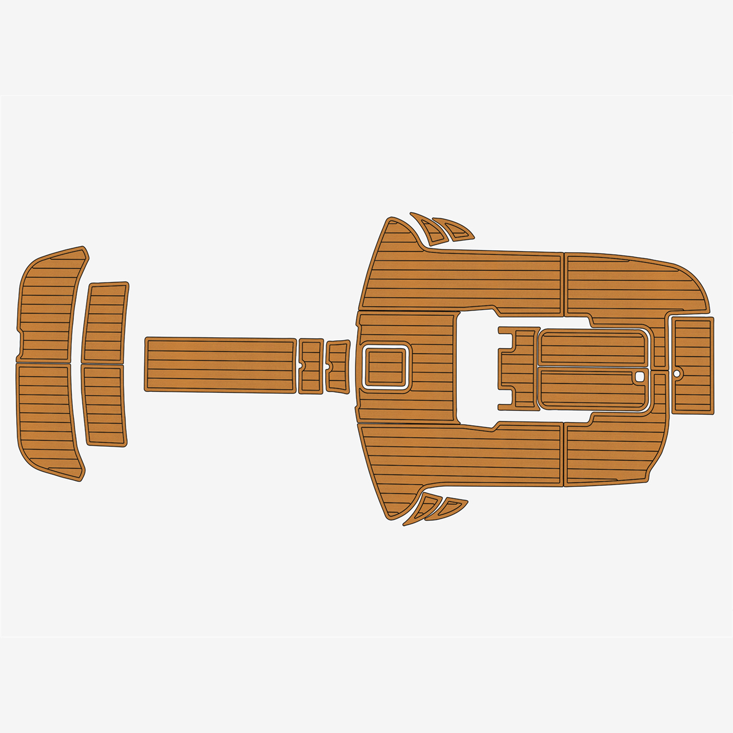 2004-2007 Cobalt 343 EVA Faux Teak Marine Floor