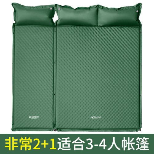 Inflatable mattress outdoor camping automatic inflatable mattress portable foldable sleeping pad camping tent moisture-proof pad