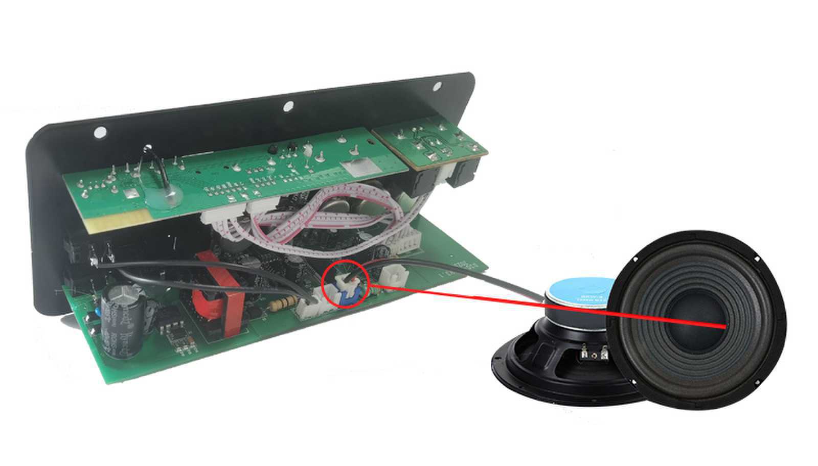 Manufacturer's Cross-Border Digital Bluetooth Three-Purpose Vehicle-Mounted with Reverberation Can Be Connected to Dual Microphone High-Definition Fiber Optic Input Amplifier Board