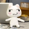 Smile cat white