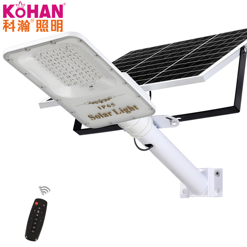 Lámpara solar de la Lente de la lámpara de perlas resalte lámpara de calle solar led patio lámpara de calle al aire libre 100W200W300W