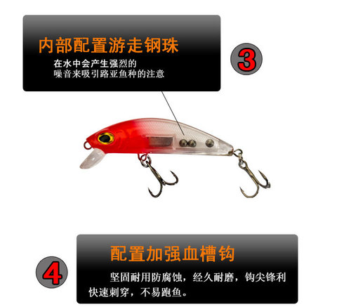 Bass Lures, Sinkers, Small Minnows, Pike Jigs, Spinners, Freshwater and Saltwater Trolling Baits, Stream Fishing Lures, Minnow Fishing Gear