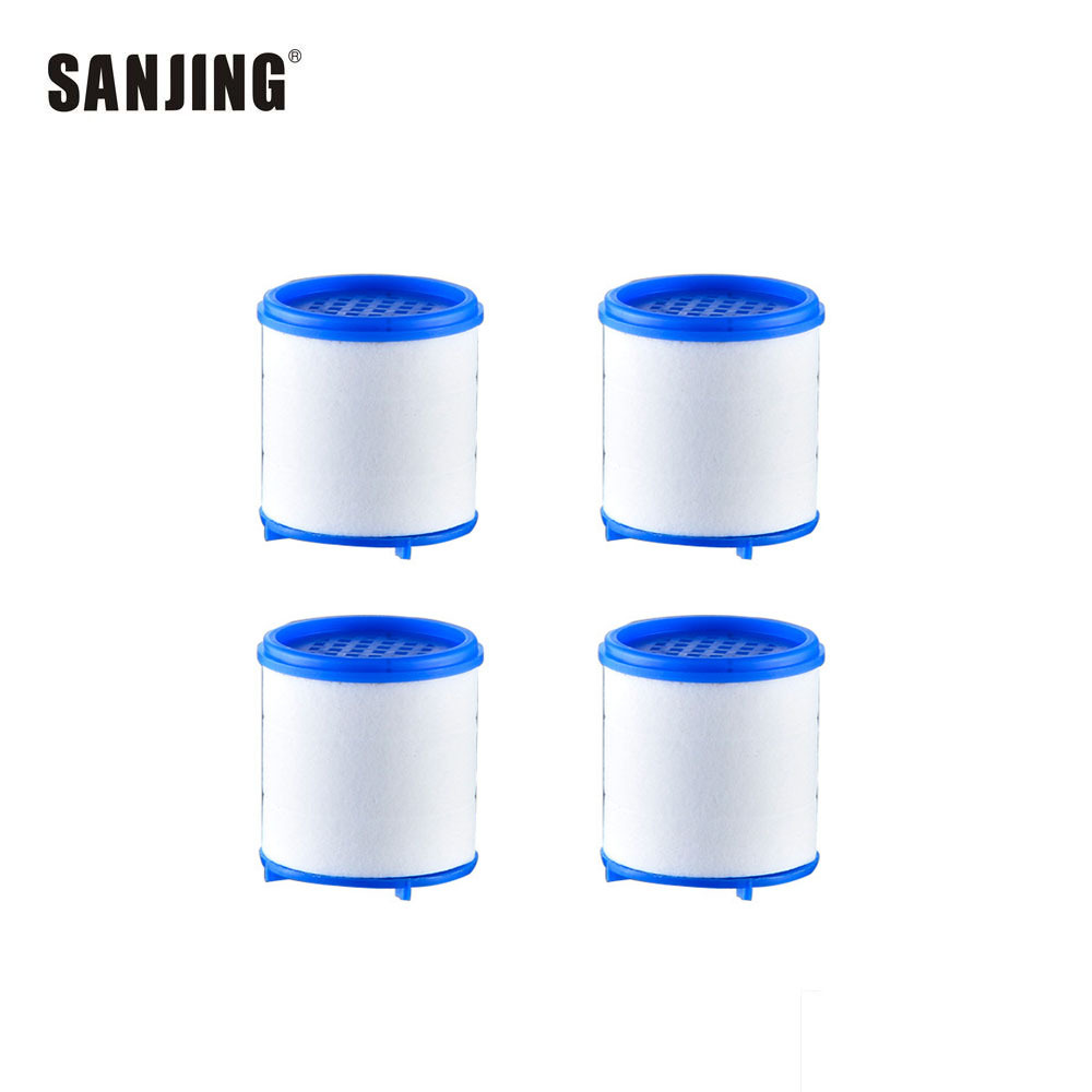 Caliente nuevo grifo purificador de agua elemento de filtro de agua del grifo elemento de filtro de agua a prueba de salpicaduras cabeza ducha PP elemento de filtro de algodón