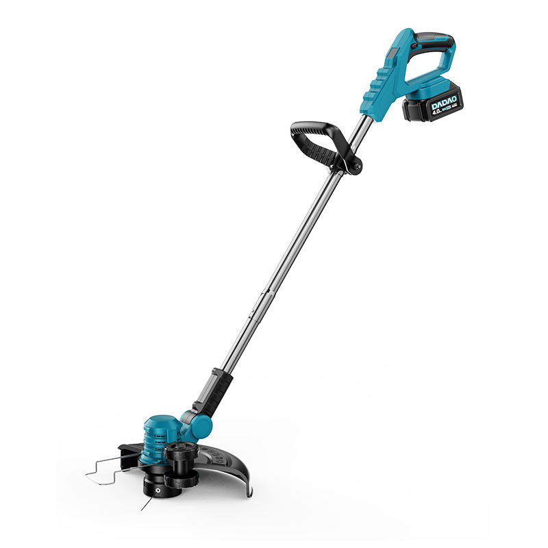 现货多功能锂电除草机无线电动割草机小型园林草坪机打草机批发