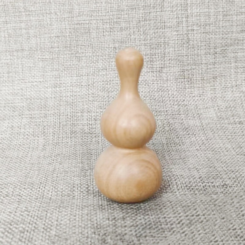 批发桃木葫芦手把件文玩随身木质雕刻龙头葫芦光面葫芦挂件配饰|undefined
