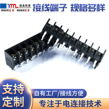 TML品牌工厂直销11间距600V40A栅栏式接线端子排BHP 5-XX-11.0-11