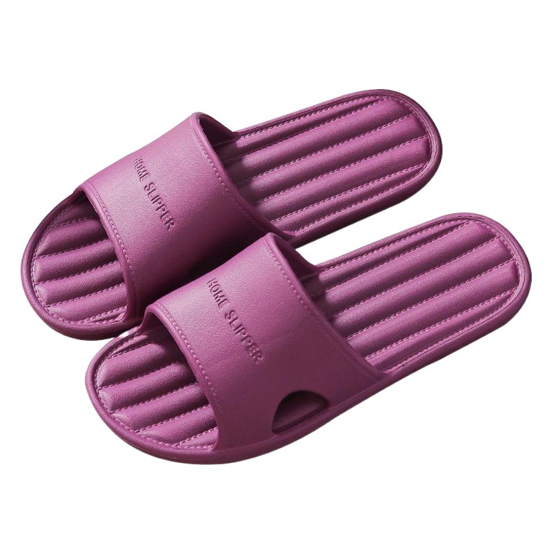 Summer Slippers for Women at Home, Indoor Non-Slip Bathing Home, Eva Soft Bottom Couple Bathroom Slippers for Men, Summer