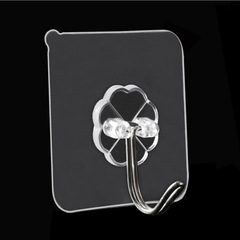 掛鈎強力粘膠免打孔牆壁廚房鈎子塑料免釘無痕壁掛浴室粘鈎粘膠