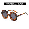 Children's fashionable cute multicoloured sunglasses solar-powered suitable for men and women, glasses, city style