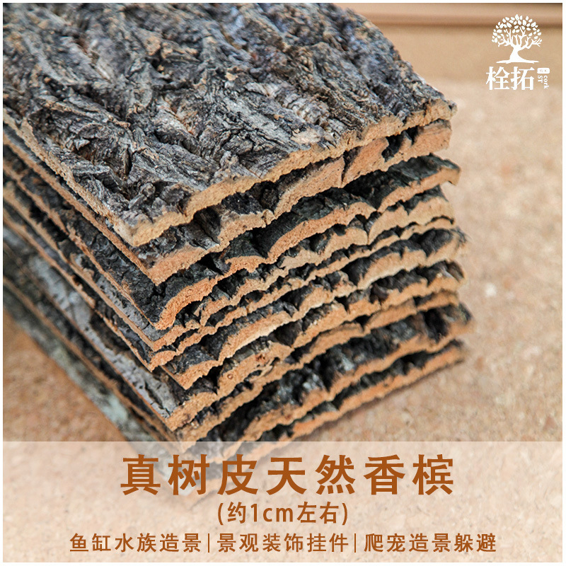 Cork Bark Champagne Tree Real Bark Climbing Pet Fish Tank Landscape Aquarium Decorative Sticker Photographic Backboard Wall Bark Cork Bark Champagne Tree Real Bark Climbing Pet Fish Tank Landscape Aquarium Decorative Sticker Photographic Backboard Wall Bark