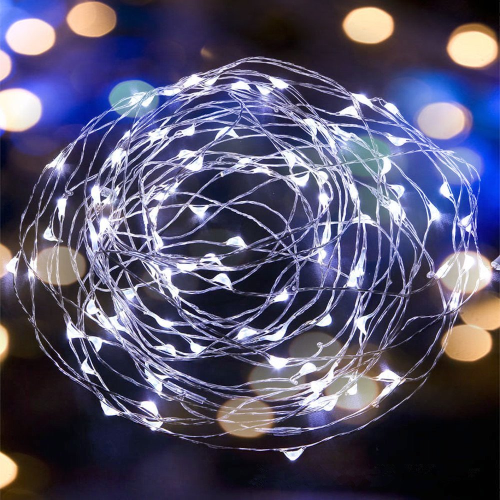 LED botón cadena de lámparas botón caja de baterías cadena de lámparas de cobre artesanía cadena de lámparas de color caja de regalo cadena de lámparas decorativas