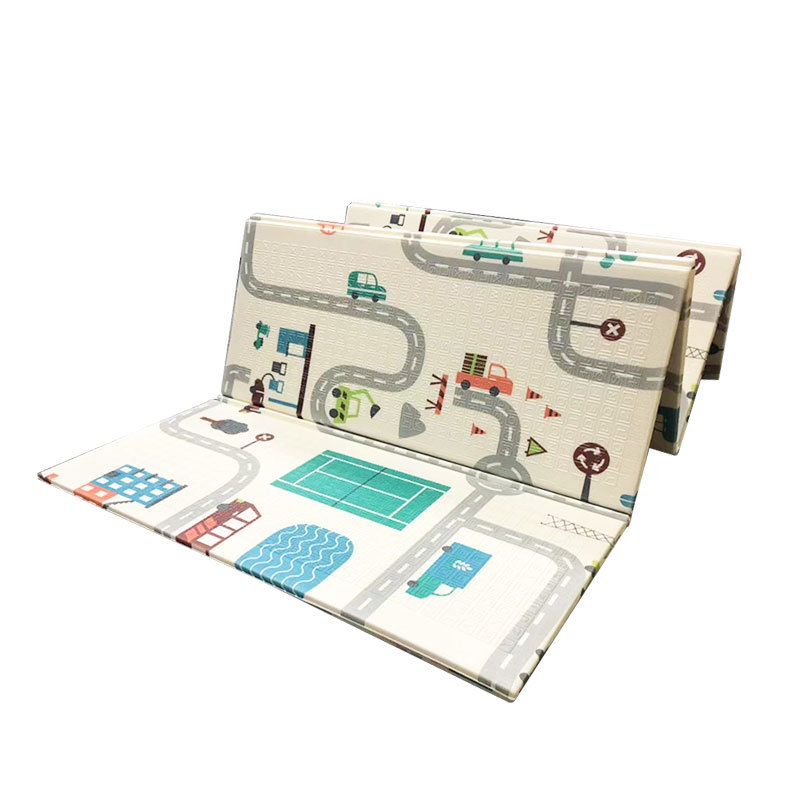 XPe empalme gateando estera de espuma infantil sala de estar niños plegable gateando Mat juego estera fábrica al por mayor