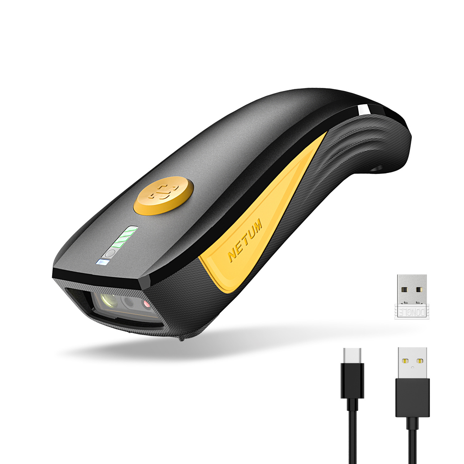Handheld Portable Wireless 2D Scanner 2400mAh Shock-Proof 5