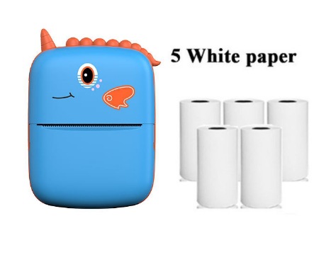 Impresora adhesiva térmica portátil Bluetooth sin tinta Impresora de preguntas incorrectas de estudiante A8 transfronterizo se puede conectar al teléfono móvil