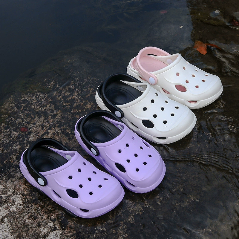 2024 модные женские летние сабо для пляжа и спорта с мягкой носочной частью для мужчин