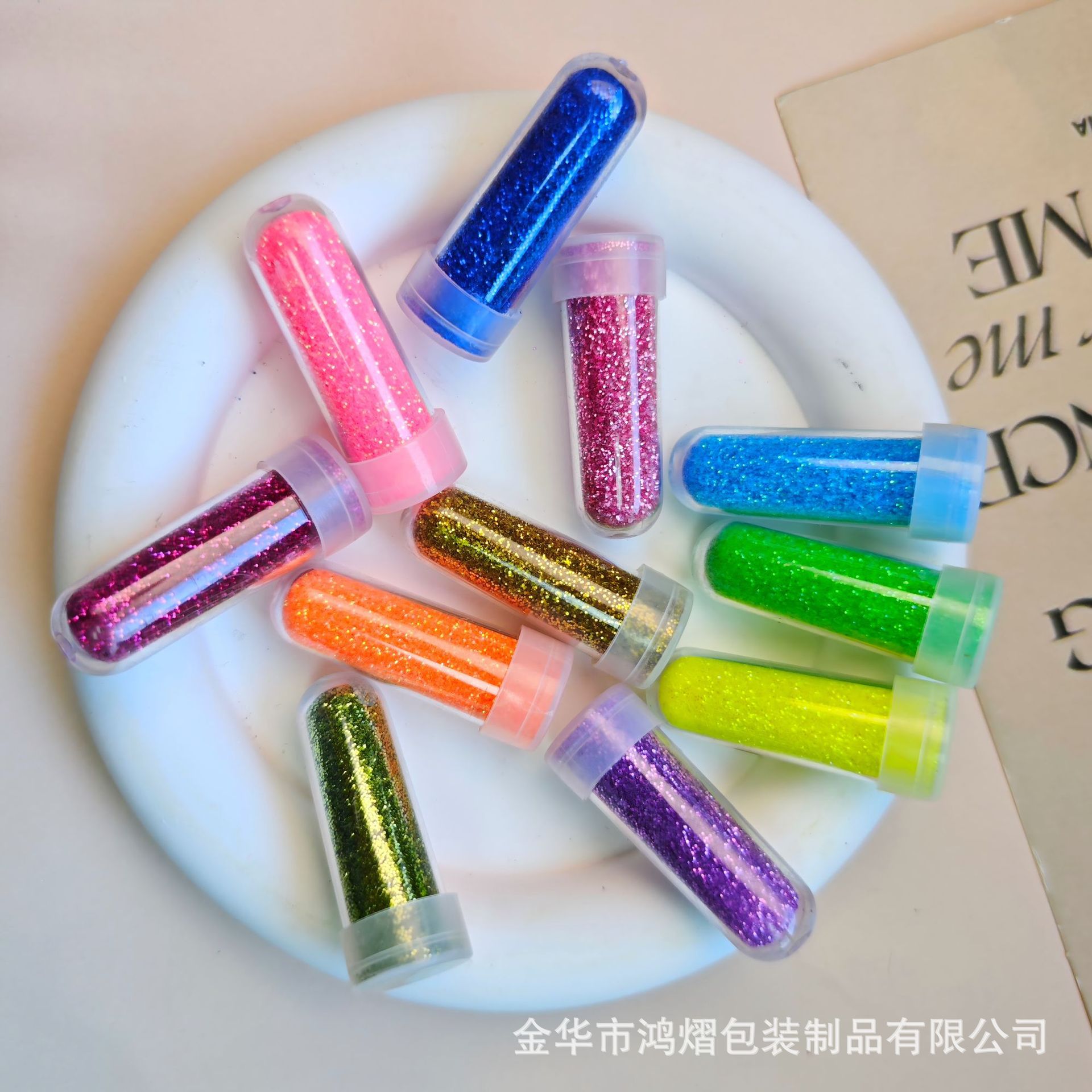Hot sale polvo de cebolla 12 conjuntos de materiales DIY hechos a mano joyería de manicuras 24 colores mezclados image 4