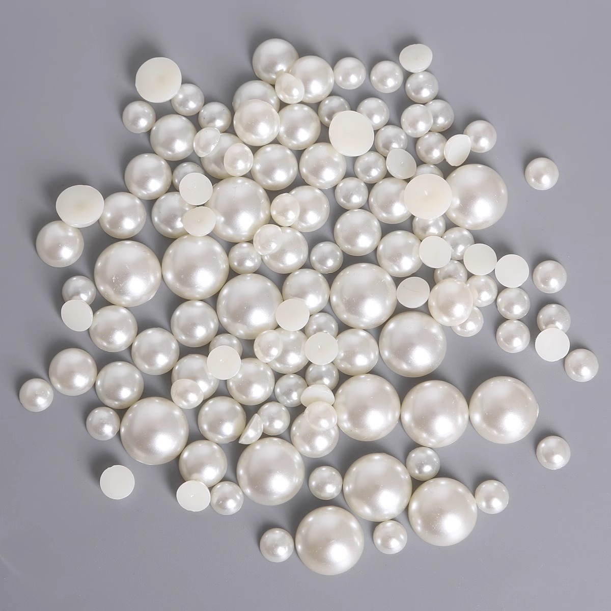 Pearl color semicircle highlight