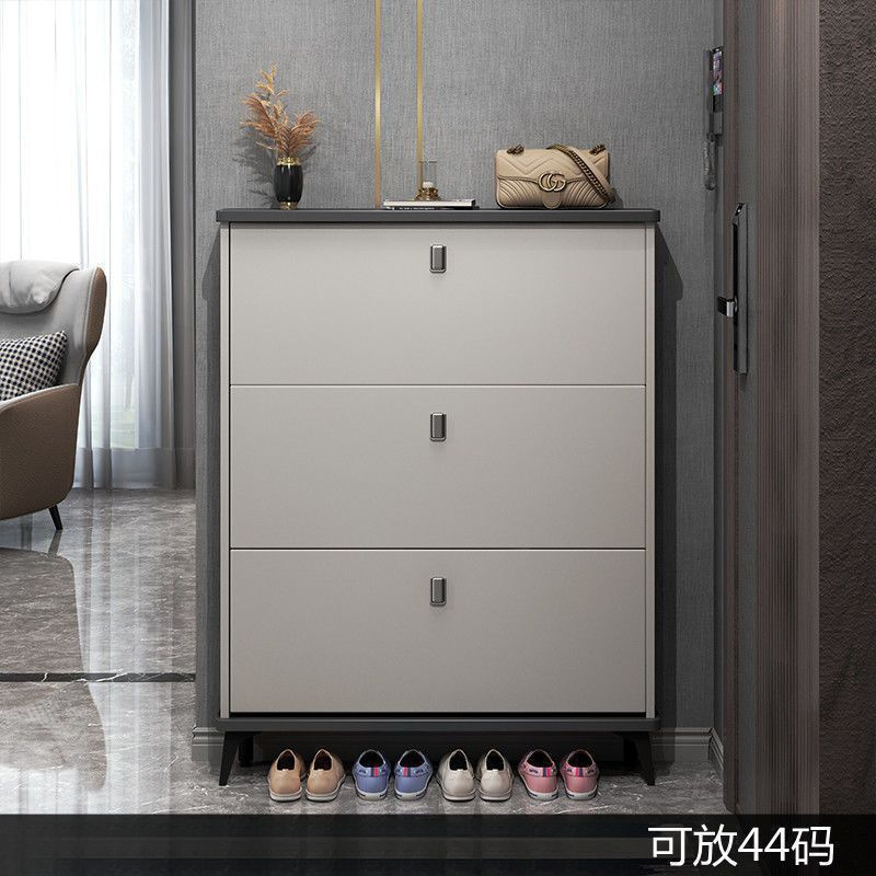 ∅ Italian Shoe Cabinet for Home Entrance Door, Large Capacity, Small Space, Entrance Cabinet, Simple Modern Storage Shoe Rack