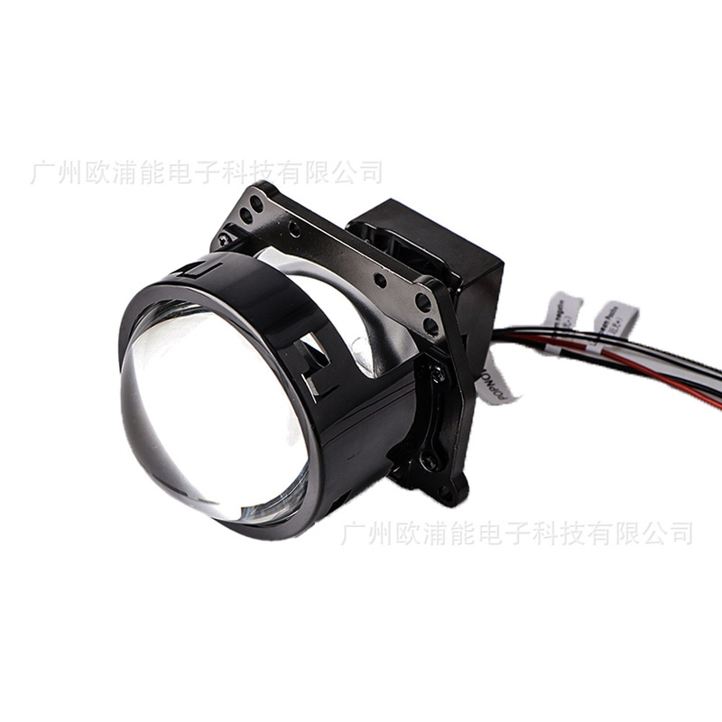 汽车LED灯3寸双光透镜改装前大灯超亮远近光一体高聚光|undefined