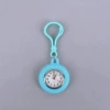 Blue silicone pocket watch