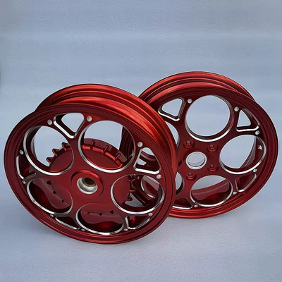 Wheel Hub Piaggio Motorcycle Wheel | Motorcycle wheel hub - vespa-1-red