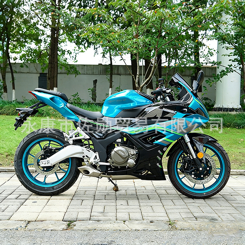 DaoLang dual-cylinder water-cooled heavy-duty street bike, high-displacement road racing motorcycle, can be registered, with Euro 4 standard and electronic fuel injection