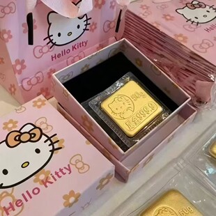 Hello Kitty�S��999.9���K50g�ղ�Ͷ�Y���K�ɐۿ�ͨ��u�Ʒ���