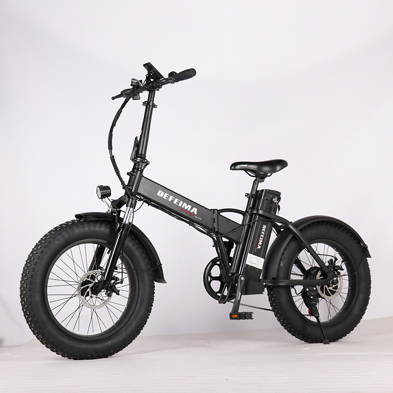 Source Factory Mountain 20inch Electric 4.0 Fat Wheel Road Bike Variable Speed Assist City Bike