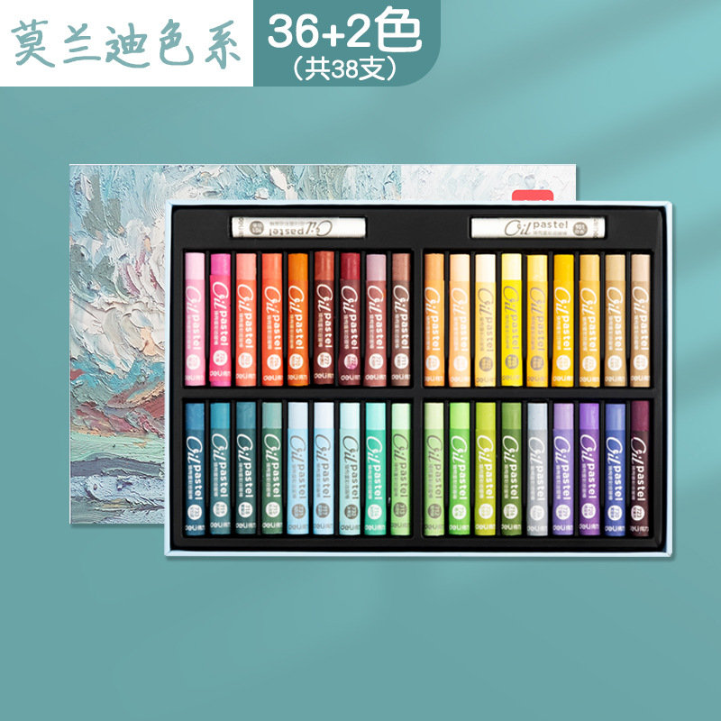 Pasteles al Óleo de Color Intenso Suave para Pintura y Dibujo DIY