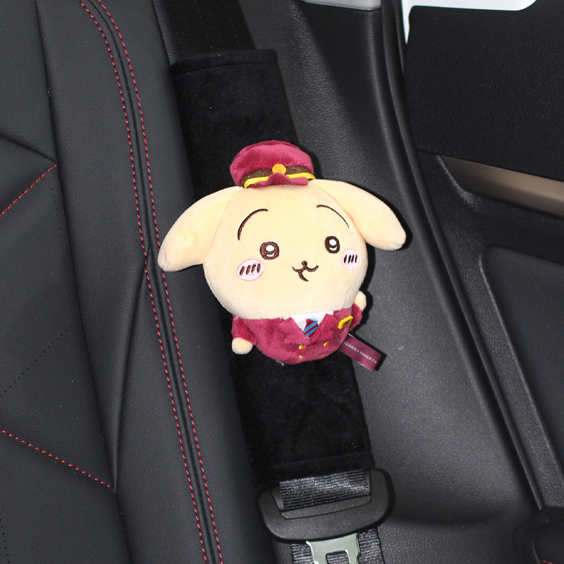 Funda Protectora de Hombro para Cinturón Poliéster Suave Anti-presión para Coche image 9