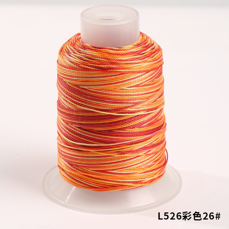 Nuevo dragón de 18 hebras de alambre teñido de 0,8 mm de grosor DIY pulsera collar tejido a mano multicolor opcional
