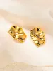 Metal earrings