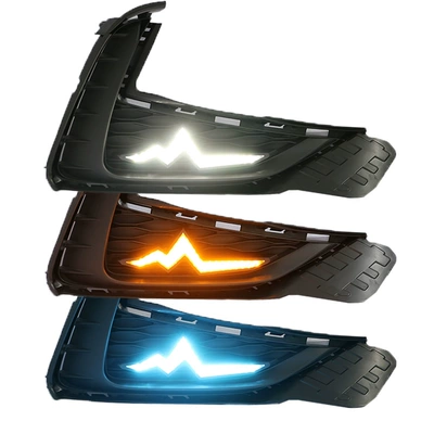 21 models of MG5 daytime Gündüz işıqları - thunderbolt-model-upgraded-with-three-color-light-scanningone-pair