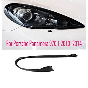 Porsche Panamera 970.1 2010-2014 ön far xarici çərçivə trim zolaqları üçün uyğundur