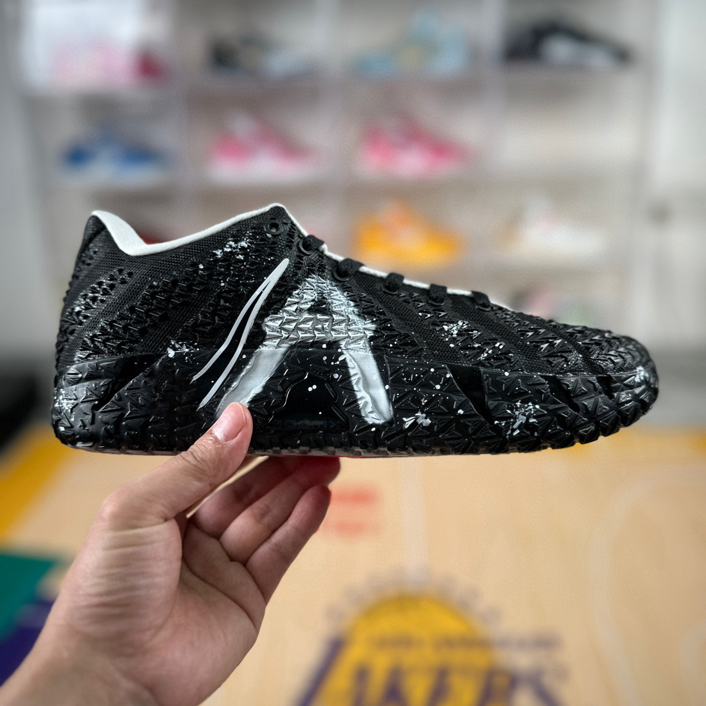 Zapatos JA3 de alta calidad Molant 3 generación de zapatos de baloncesto en polvo negro para hombres y mujeres zapatos deportivos antideslizantes zapatos casuales
