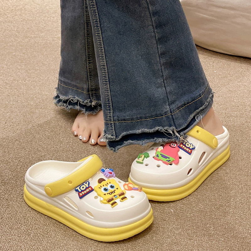 Допамин пещерные туфли для девочек Летние студенческие мультфильмы в помещении и на территории