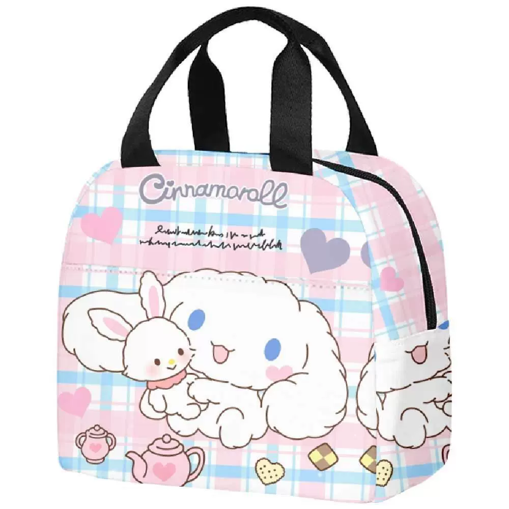 Термосумка (USanrio Aime) с принтом Cinnamoroll, компактный ланч‑бокс, лёгкий