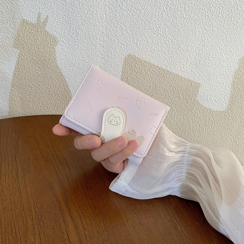 Cartera pequeña estilo coreano para niñas, diseño de conejo, fresca y dulce, alto valor estético, nicho, original, moderna y versátil.