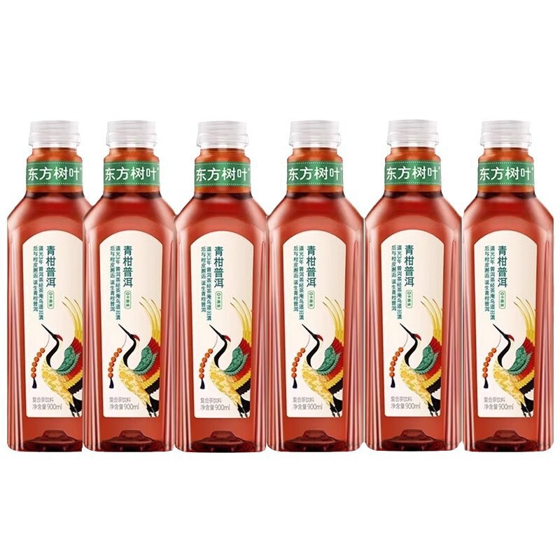 农夫山泉东方树叶茉莉花茶900ml12瓶装整箱大瓶500ml批发饮料|undefined