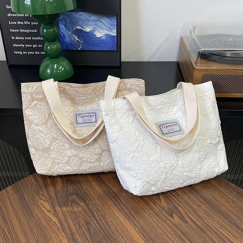 Canvas Bag for Women 2025 New Handbag for Work, Small Lunch Box Lunch Bag, Fashionable Shoulder Bag for Women When Going Out Canvas Bag for Women 2025 New Handbag for Work, Small Lunch Box Lunch Bag, Fashionable Shoulder Bag for Women When Going Out