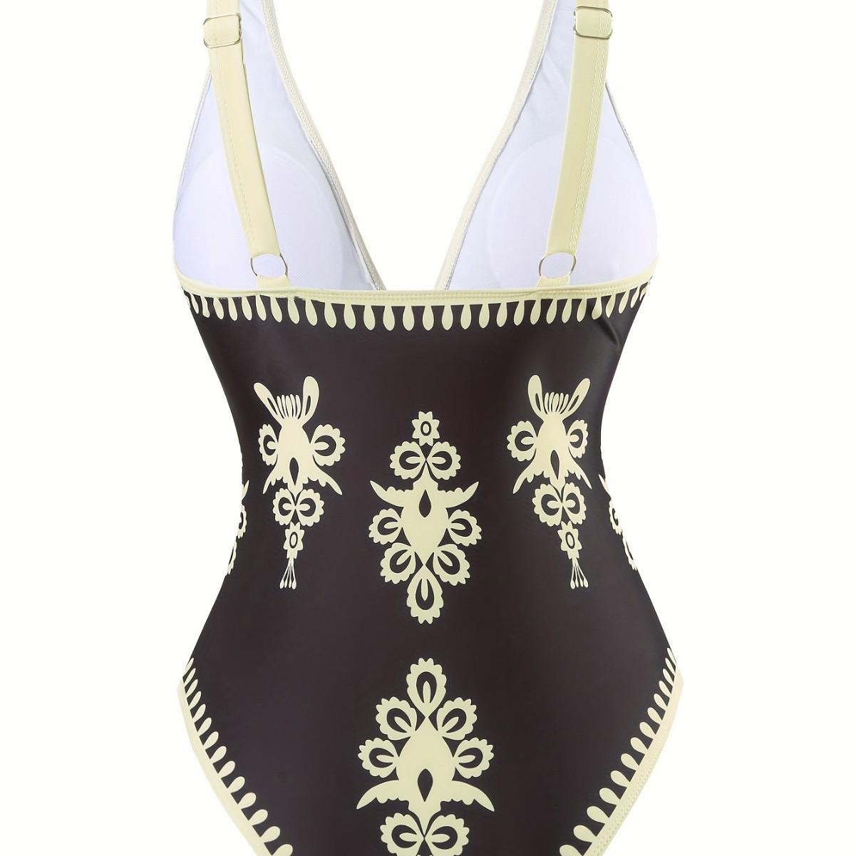 Einteiliger Badeanzug im Gothic-Stil, sexy zweiteiliges Bikini-Set für Damen, modische Strandparty-Bademode, Verkaufsschlager_voghion.com