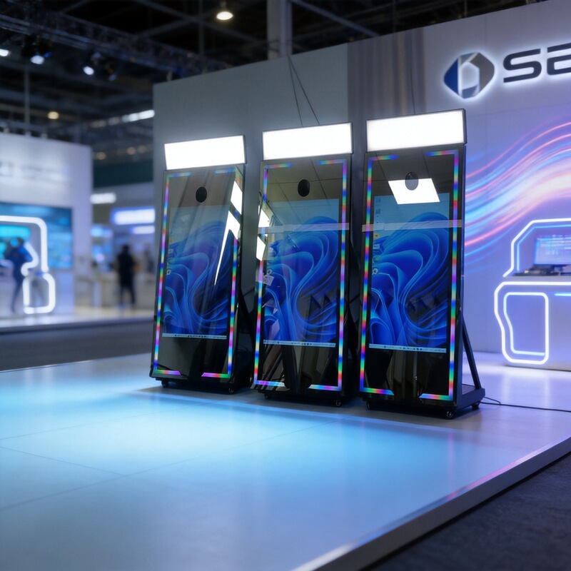 Magic Mirror Photo Booth, Photobooth, Wedding Photo Booth, All-In-One Photo Booth, 360-Degree Photo Booth, Mirror Photo Booth