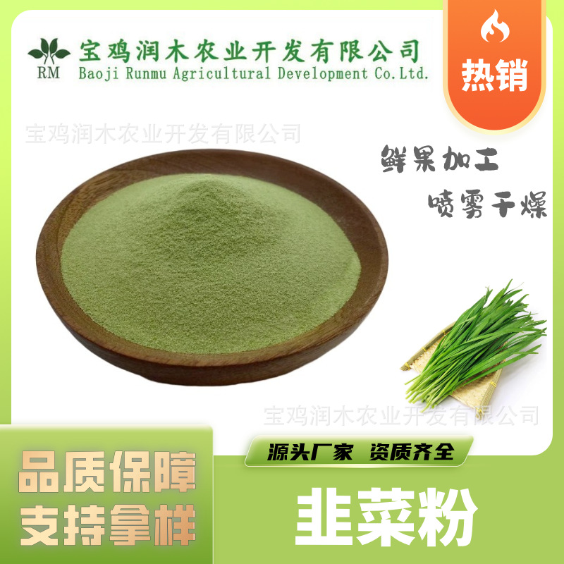 韭菜粉 调味粉 腌料粉 食品级 原料现货批发润木农业  喷雾干燥粉